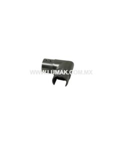 ANGULO 90° HORIZONTAL P/PASAMANOS D/SOBREPONER  DE ACERO INOXIDABLE