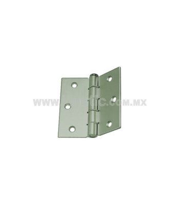 BISAGRA DE LIBRO 3x3 PARA PUERTA DE ALUMINIO